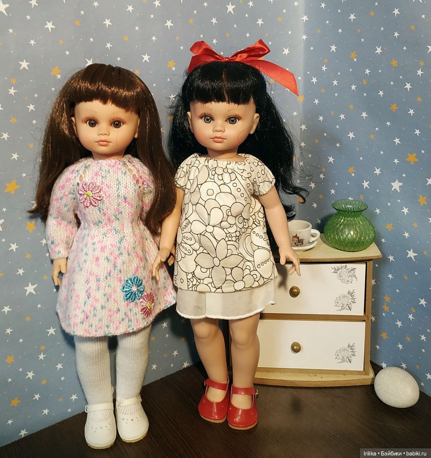 Мои испанские куклы на нижней полке