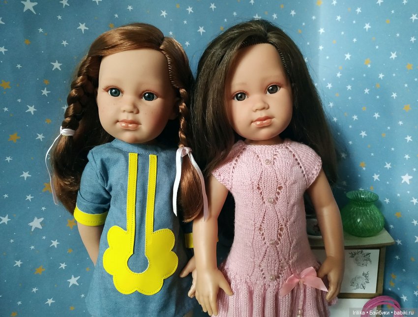 Мои испанские куклы на нижней полке