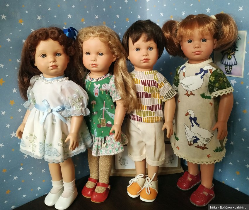 Мои испанские куклы на нижней полке