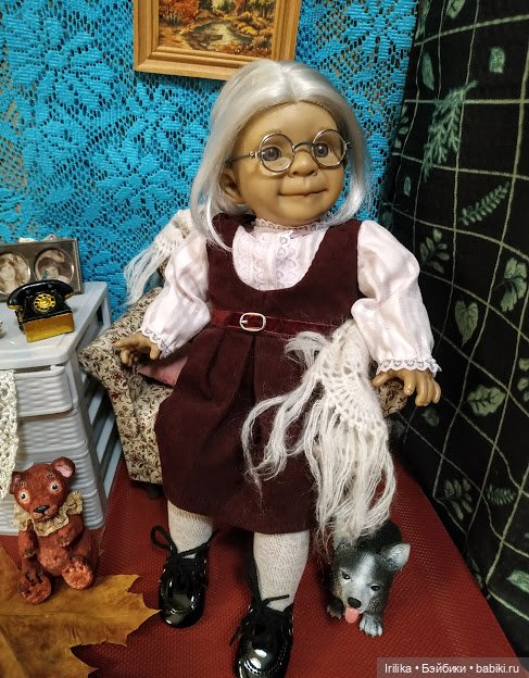 Баба Рая в спаленке | Бэйбики Баба Рая в спаленке — Характерные испанские куклы: пупсы с мимикой (фото 6)
