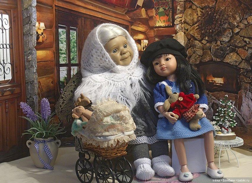 Баба Рая в спаленке — Характерные испанские куклы: пупсы с мимикой
