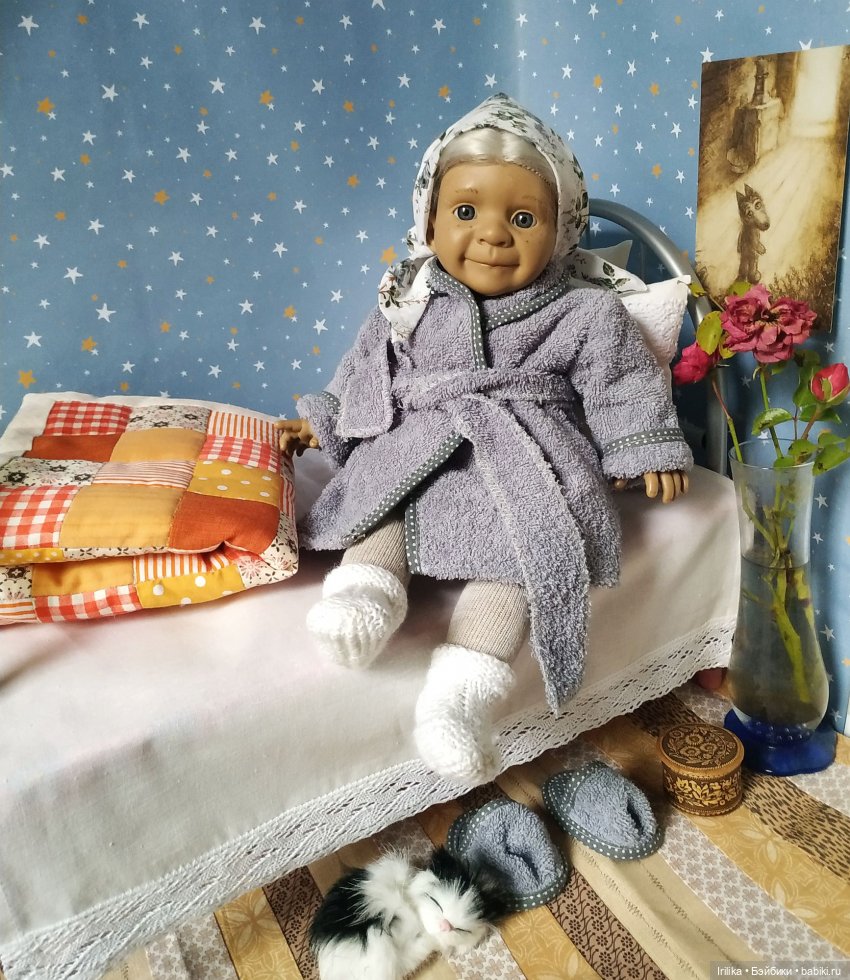 Баба Рая в спаленке | Бэйбики Баба Рая в спаленке — Характерные испанские куклы: пупсы с мимикой
