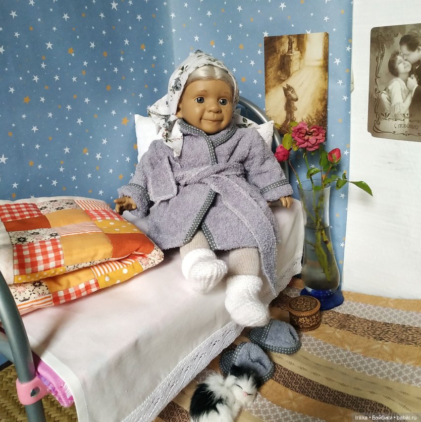 Баба Рая в спаленке | Бэйбики Баба Рая в спаленке — Характерные испанские куклы: пупсы с мимикой