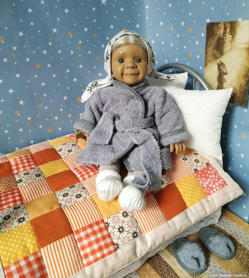 Баба Рая в спаленке | Бэйбики Баба Рая в спаленке — Характерные испанские куклы: пупсы с мимикой (фото 8)