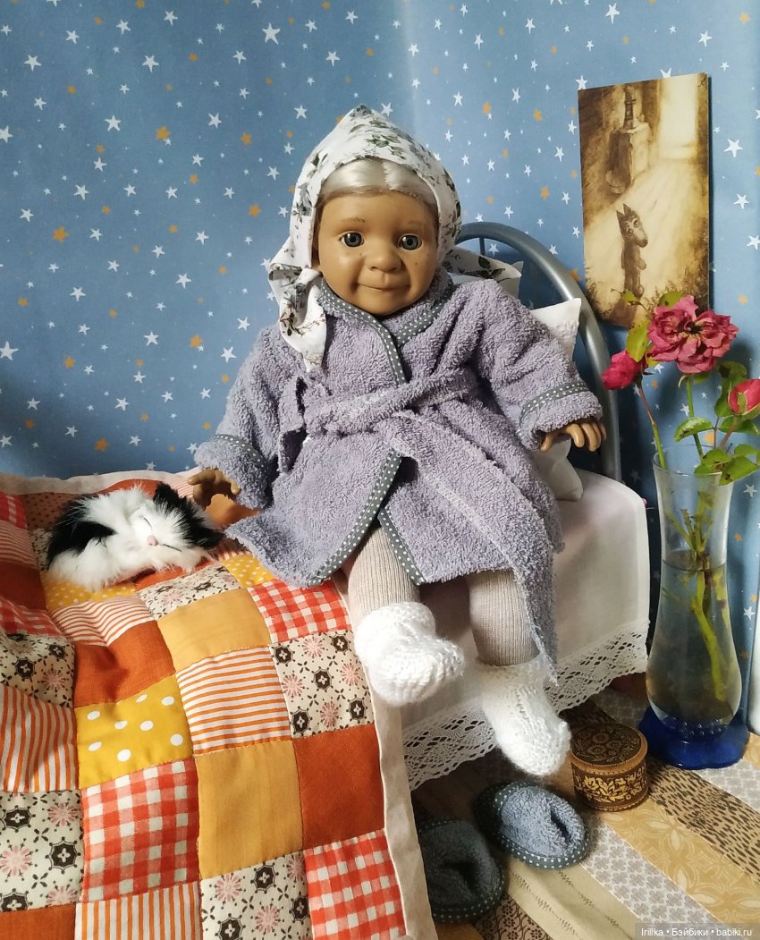 Баба Рая в спаленке | Бэйбики Баба Рая в спаленке — Характерные испанские куклы: пупсы с мимикой