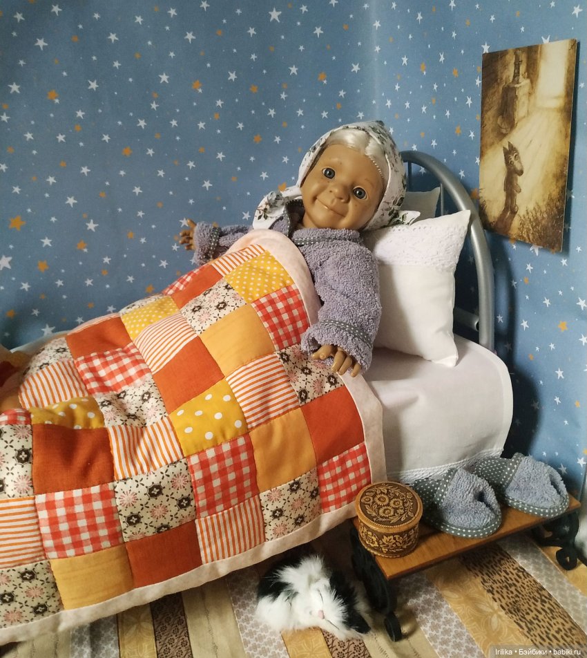 Баба Рая в спаленке | Бэйбики Баба Рая в спаленке — Характерные испанские куклы: пупсы с мимикой (фото 10)