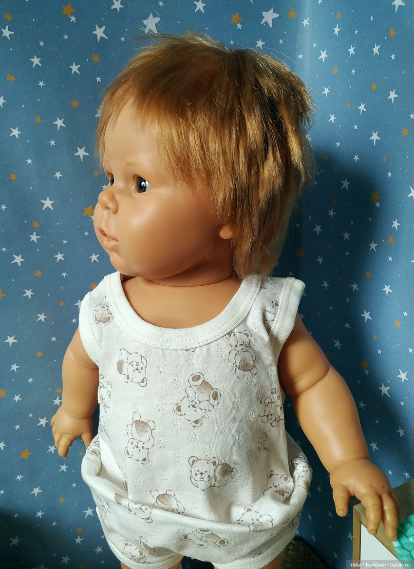 Купила винтажную испанскую куклу