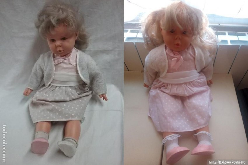 Купила винтажную испанскую куклу (фото 9)