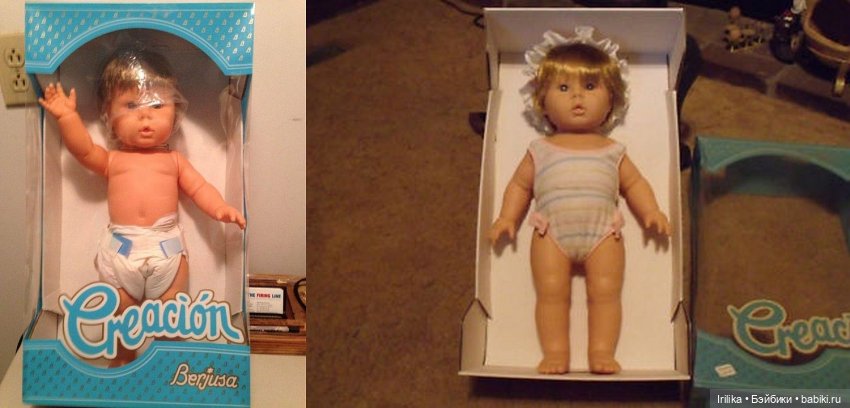 Купила винтажную испанскую куклу