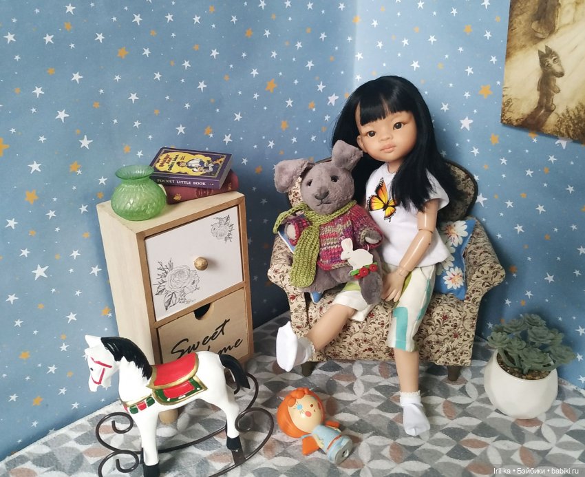 Гюль и ее новый друг - Зайка с выставки мишек на Тишинке | Бэйбики Гюль и ее новый друг - Зайка с выставки мишек на Тишинке (фото 10)