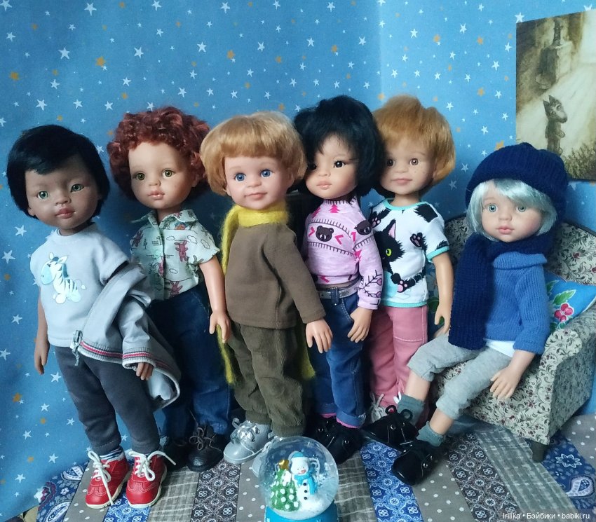 Сколько у меня мальчишек паолок