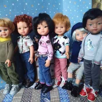 Сколько у меня мальчишек паолок?