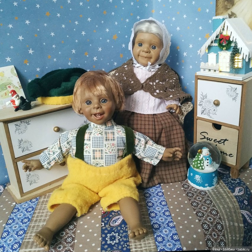 Подарок к Новому году — Характерные испанские куклы: пупсы с мимикой