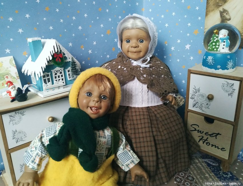 Подарок к Новому году | Бэйбики Подарок к Новому году — Характерные испанские куклы: пупсы с мимикой (фото 9)