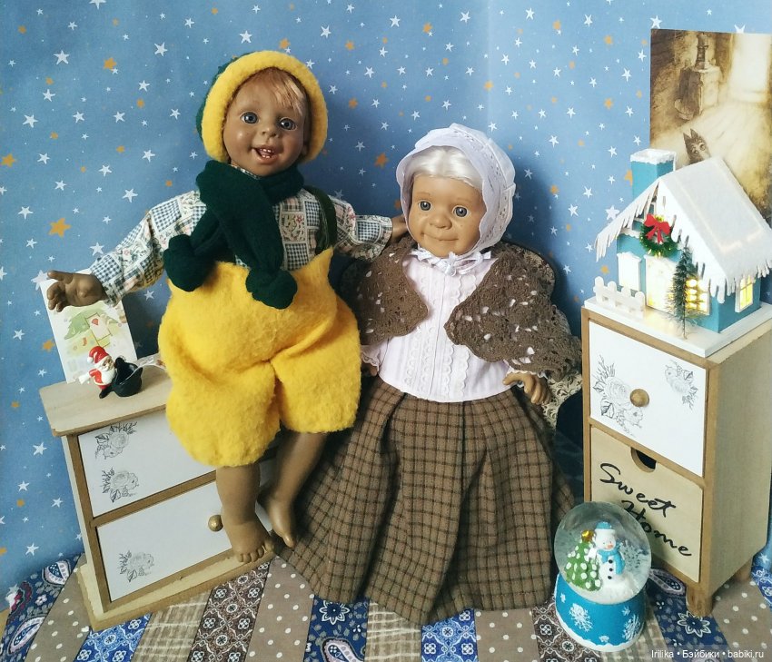 Подарок к Новому году | Бэйбики Подарок к Новому году — Характерные испанские куклы: пупсы с мимикой