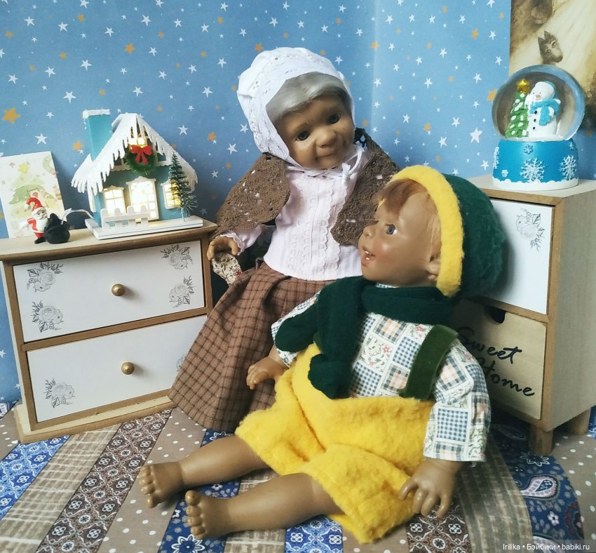 Подарок к Новому году | Бэйбики Подарок к Новому году — Характерные испанские куклы: пупсы с мимикой (фото 7)