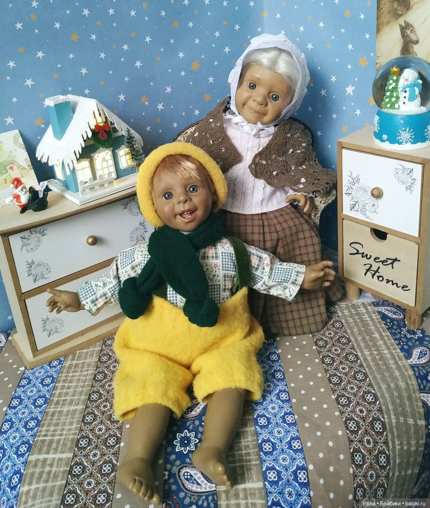 Подарок к Новому году | Бэйбики Подарок к Новому году — Характерные испанские куклы: пупсы с мимикой (фото 10)