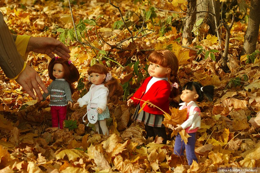 Золото листьев или наша прогулка