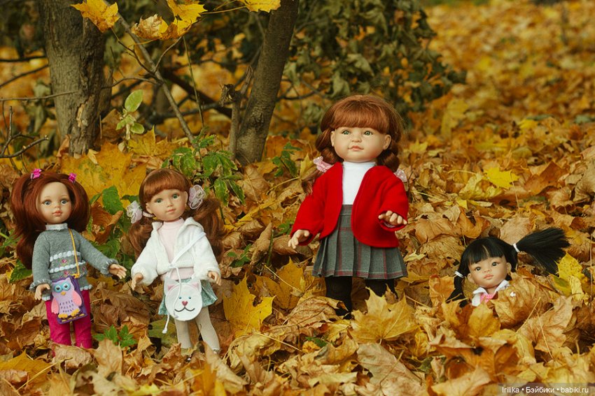 Золото листьев или наша прогулка