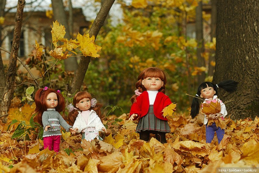 Золото листьев или наша прогулка