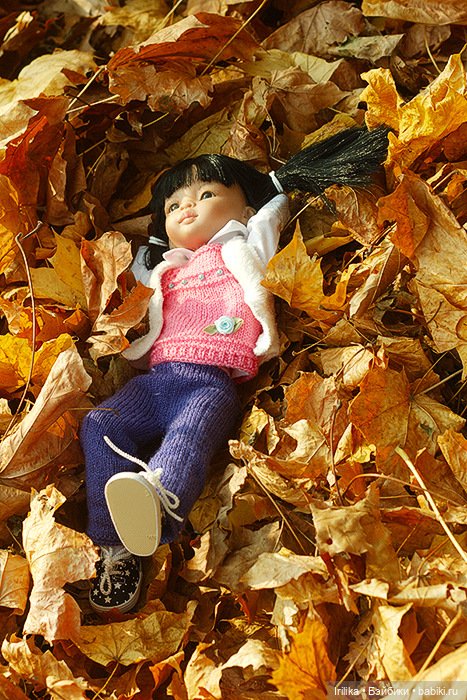 Золото листьев или наша прогулка