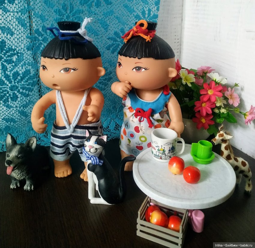 Мои малыши азиаты из серии Los bebes de Paola