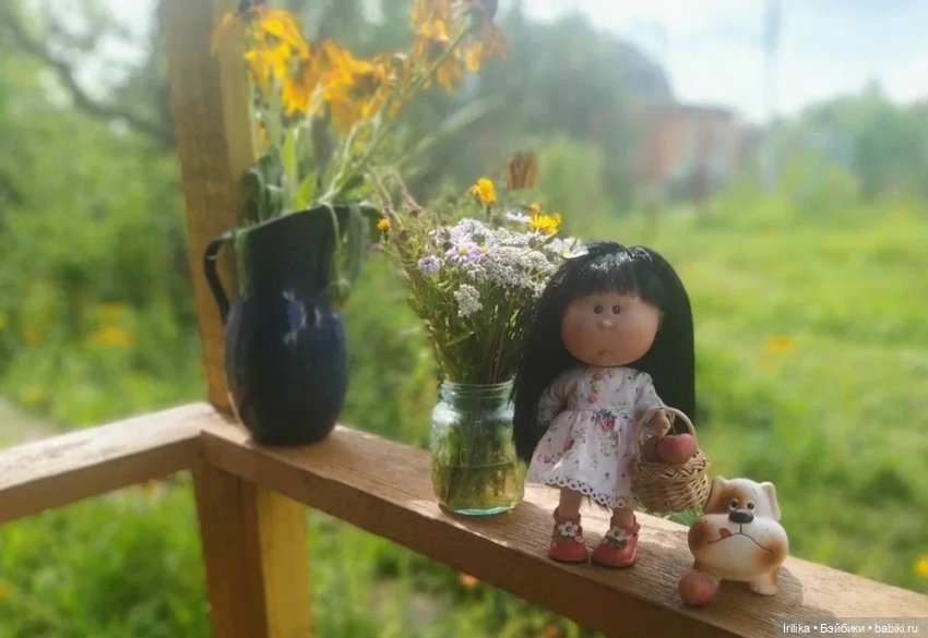 Муля на даче с друзьями — Куклы Nines d'Onil (Нинес): Миа (Mia) (фото 4)