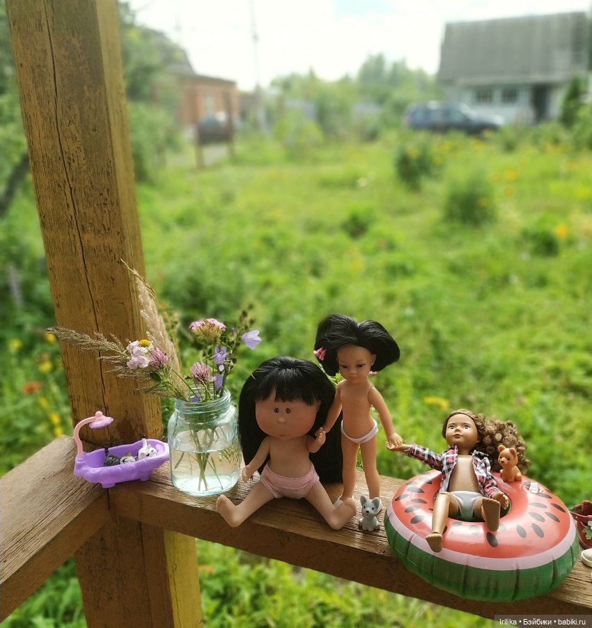 Муля на даче с друзьями — Куклы Nines d'Onil (Нинес): Миа (Mia)