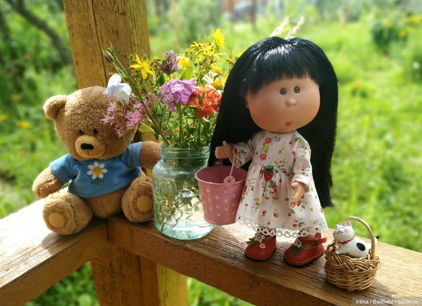 Муля на даче с друзьями — Куклы Nines d'Onil (Нинес): Миа (Mia) (фото 10)