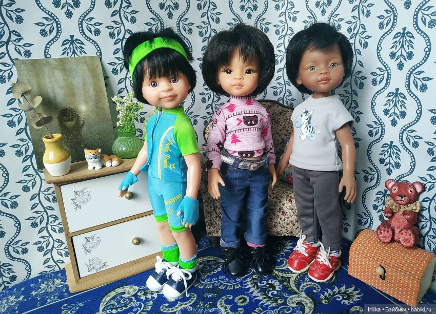 Мои паолки брюнетки — Куклы Паола Рейна