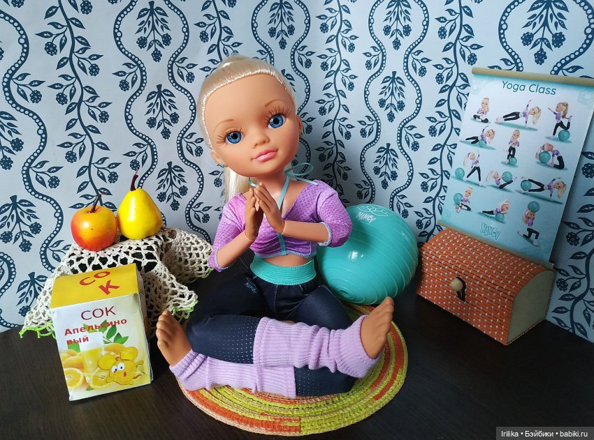NANCY - Yoga Class — Куклы Nancy Famosa (Ненси Фамоза): коллекционные перевыпуски (фото 7)