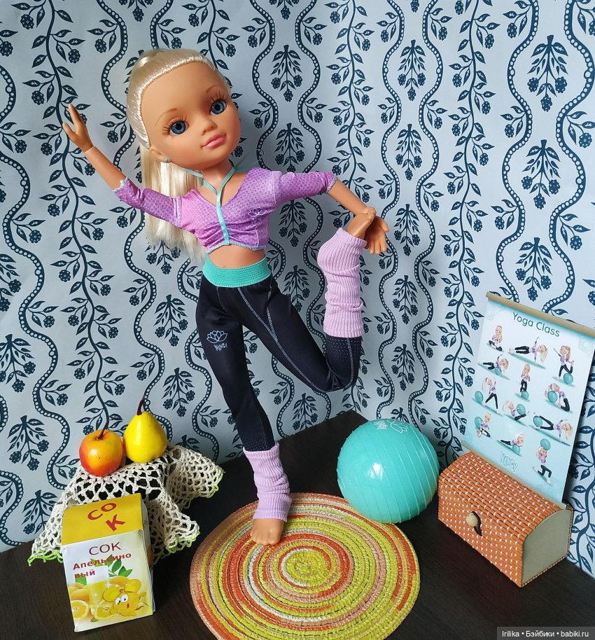 NANCY - Yoga Class — Куклы Nancy Famosa (Ненси Фамоза): коллекционные перевыпуски (фото 8)