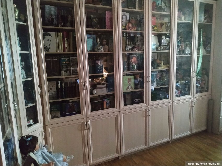 Домашняя библиотека у кукол