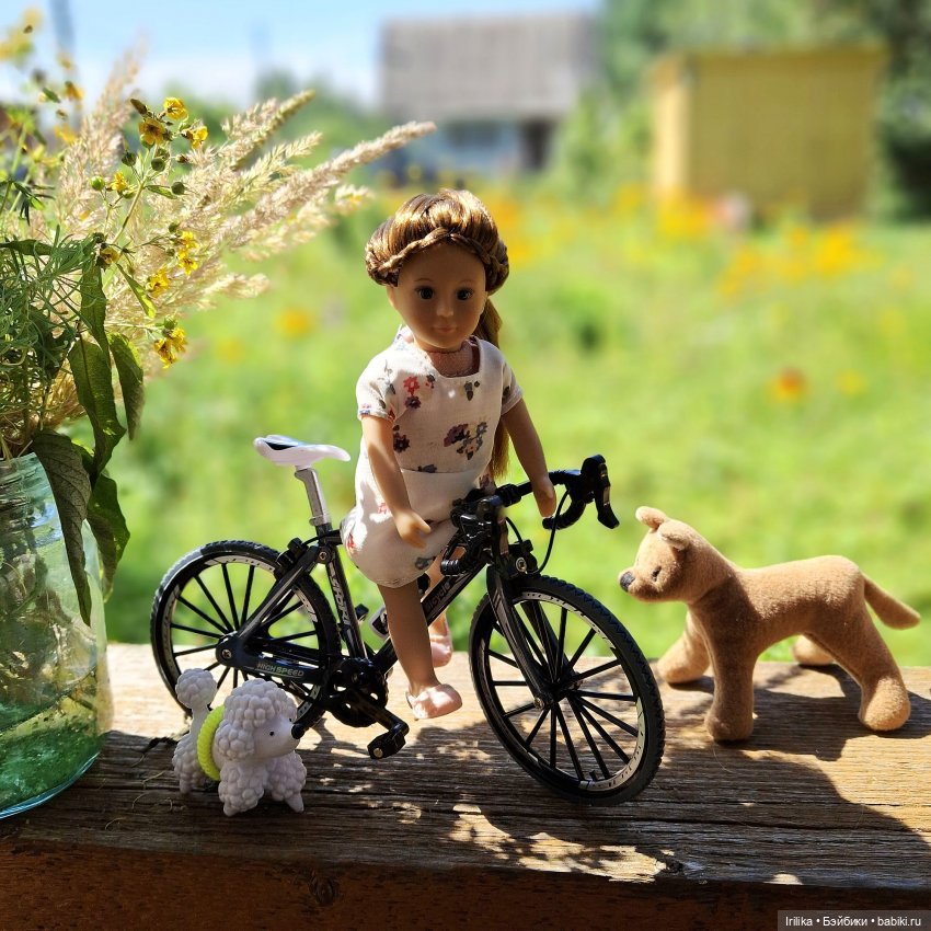 Моя разная кукольная мелочь на даче
