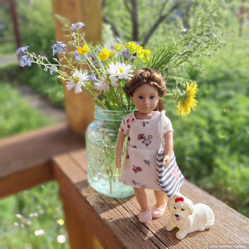 Моя разная кукольная мелочь на даче
