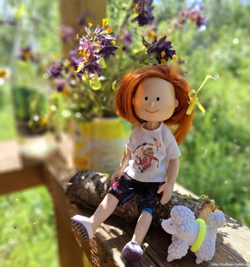 Моя разная кукольная мелочь на даче
