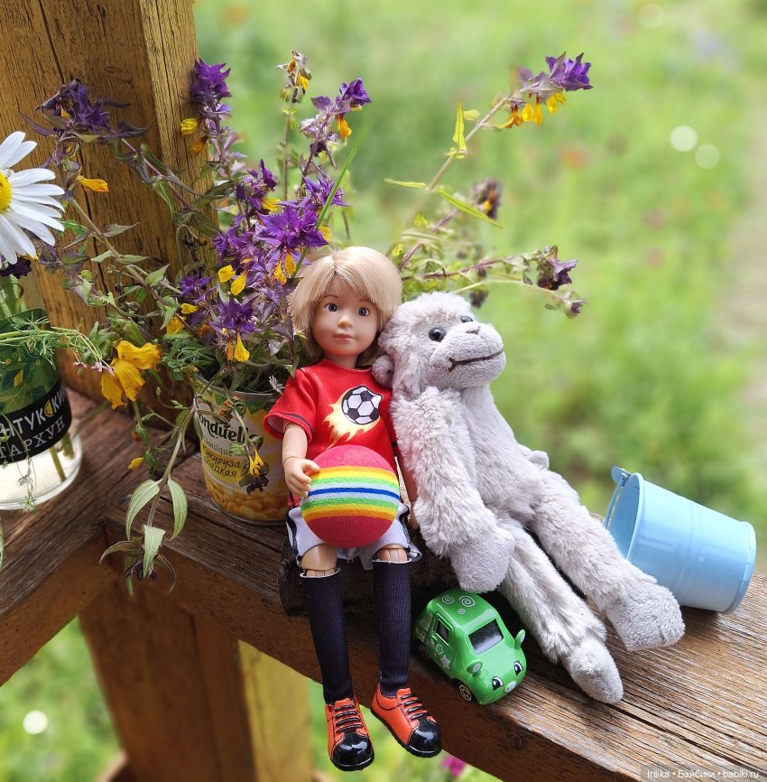 Моя разная кукольная мелочь на даче