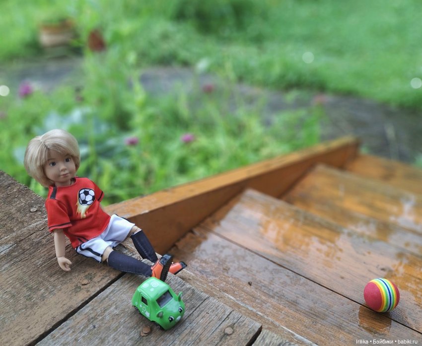 Моя разная кукольная мелочь на даче