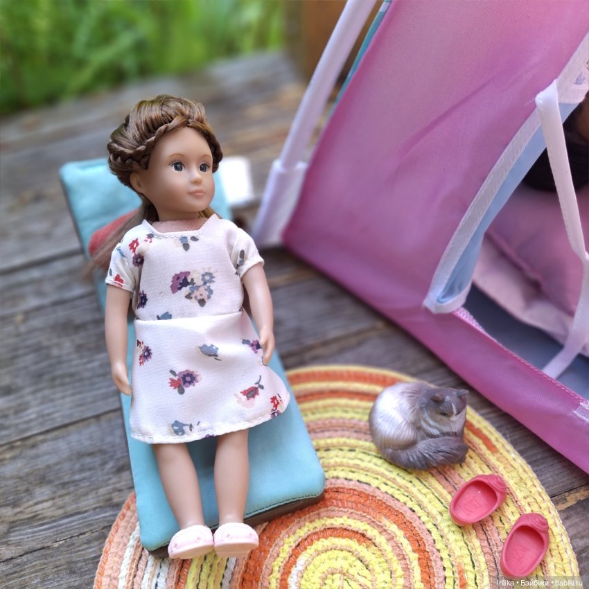 Моя разная кукольная мелочь на даче