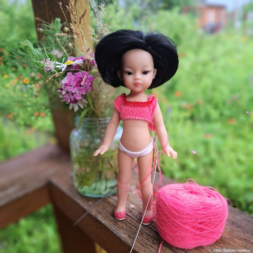 Моя разная кукольная мелочь на даче