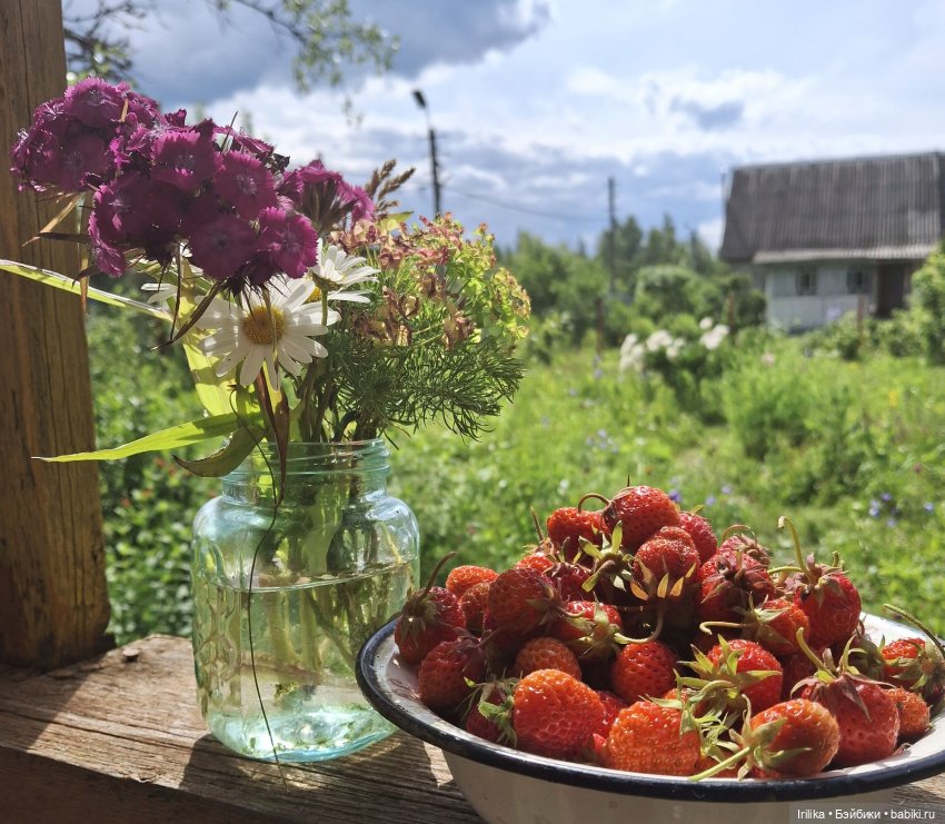 Моя разная кукольная мелочь на даче