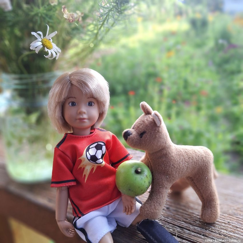 Моя разная кукольная мелочь на даче