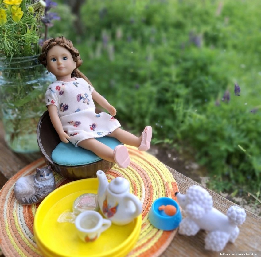 Моя разная кукольная мелочь на даче