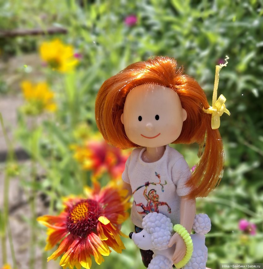 Моя разная кукольная мелочь на даче