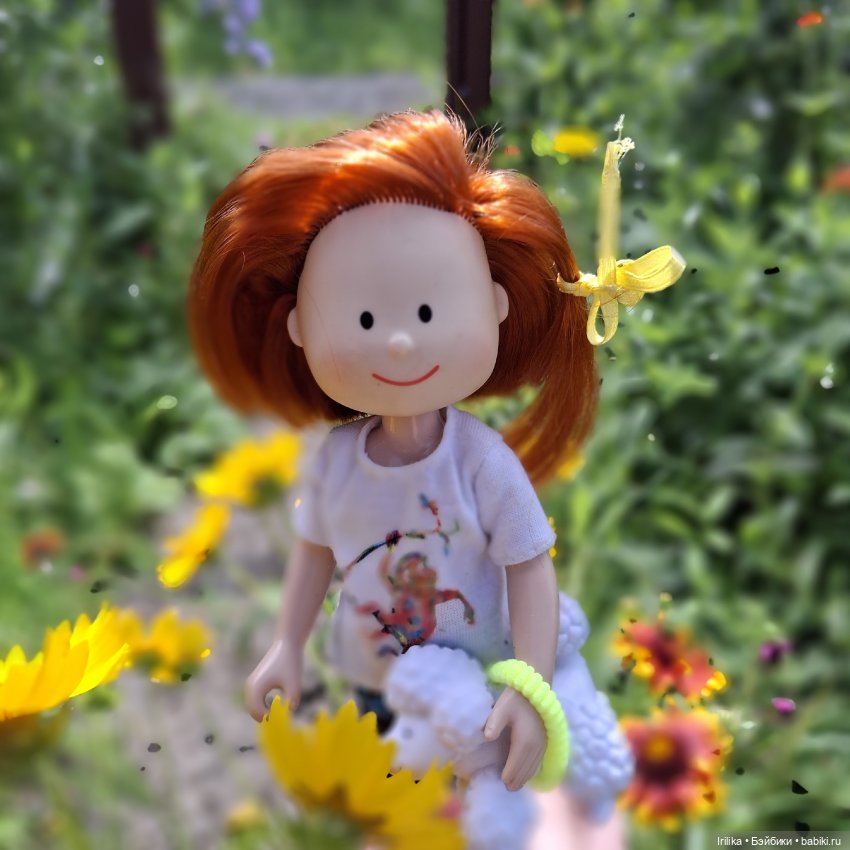 Моя разная кукольная мелочь на даче