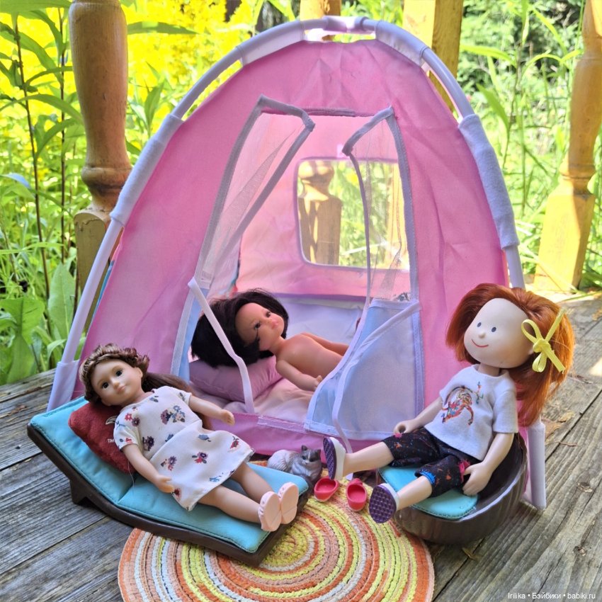Моя разная кукольная мелочь на даче