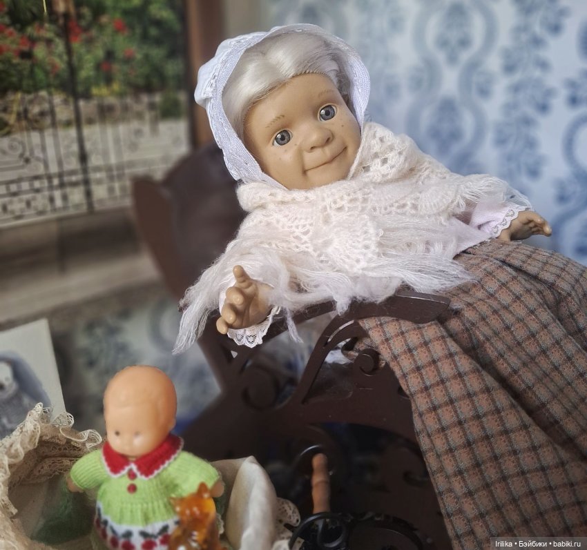 У внучки новое платье — Характерные испанские куклы: пупсы с мимикой (фото 5)