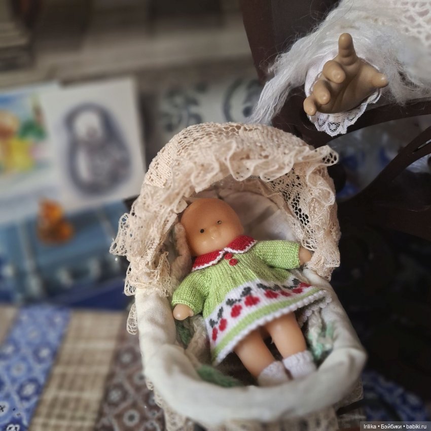 У внучки новое платье — Характерные испанские куклы: пупсы с мимикой (фото 7)