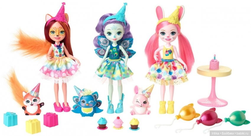 Мои лисички — Куклы Mattel (Маттел) разное: Enchantimals