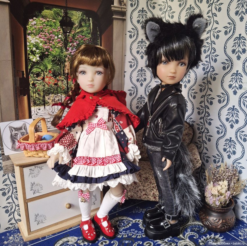 Кайден 2025 Хэллоуин — Куклы Ruby Red (Руби Ред) Fashion Friends: Siblies